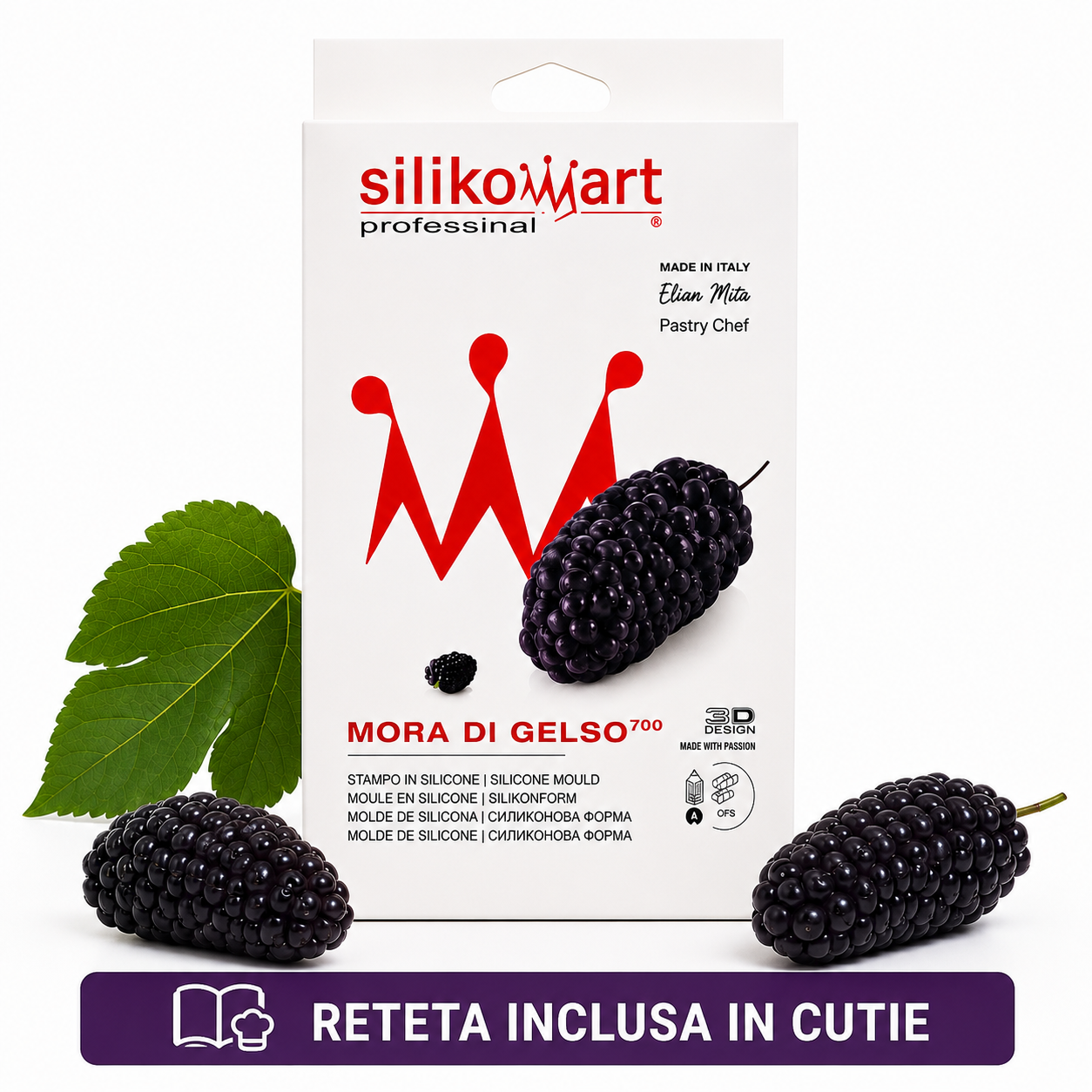 Mulaj profesional din silicon by EM SWEETS